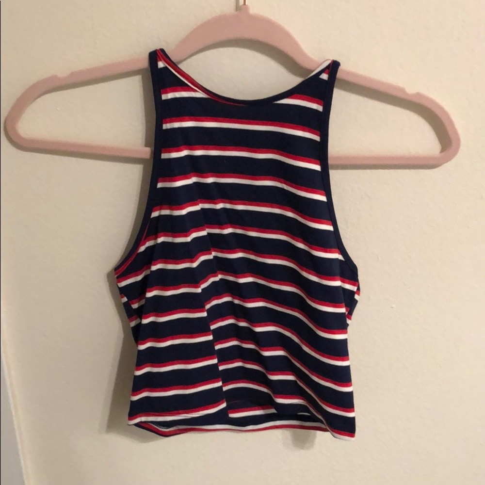 NEW!! 2 pieces!!! Red, white, & Blue &&& black!!